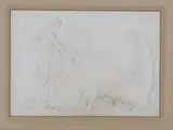 John Flaxman Jr., Behold the Proud Oppressors of My Country, Ink and pencil