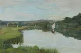 Sailboats on Pond, Sloans & Kenyon 2012