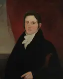 Portrait of William R by American School, THOMPSON (1787-1857), oil on canvas, offered Nov 2012