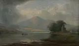 William Merritt Post, Approaching Storm, Oil on canvas