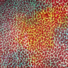 Alma Thomas, Approaching Storm at Sunset, Acrylic on canvas