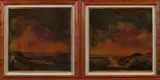 Joan Nelson, Untitled: Two Works, Color lithographs with acrylic