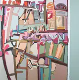 Ruth Meixner Bird, Abstract, ABSTRACT, oil on canvas