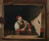 Johann Heiss, Shoe Cobbler, Oil on canvas