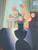 Hemphill, Floral Still Life, Oil on canvas
