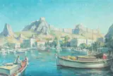 Antonis L. Karafyllakis, Limnos, Oil on canvas