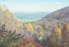 David Heath, The Change of Colors, Oil on canvas