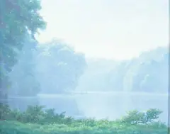 David Heath, Lake Impressions, Oil on canvas