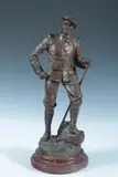 Anatole J. Guillot, La Mutuelle Savoisienne, Bronze - Height: 16 1/2 in