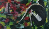 Hubert Schmalix, Waiting, WAITING, oil on canvas