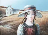 Pati Bannister, Summer Straw, Oil on masonite