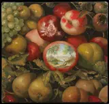 Julie Heffernan, Accumulated Self- Portrait Ii, Oil on canvas laid on board
