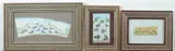 Anonymous, Equestrian Figures, Seven ink and color on faux ivory in khatam frames. - Largest: 10 in. x 3 5/8 in