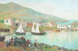 Luther Emerson Van Gorder, Chioggia, Oil on canvas