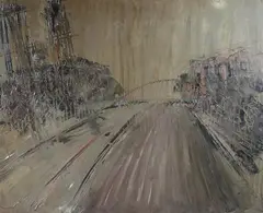 William Congdon, Notre Dame, Oil on board