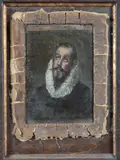 El Greco, Penitent Man, PENITENT MAN, oil on canvas laid on board