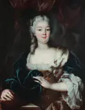 Nicolas Largilliere, Portrait of Empress Catherine of Russia, PORTRAIT OF EMPRESS CATHERINE OF RUSSIA, oil on canvas.