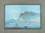 Neapolitan School, Eruption of Mt