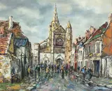 Raymond Besse, Bry Compte-Robert S, Oil on canvas