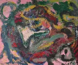 Andre Leve, Fleurs (Flowers), Oil on canvas Click here to view supplemental information for this lot.