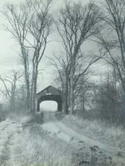 Jack Mills, Bridge of Ages, Black and white photograph