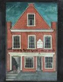 Elizabeth Evelyn Sutton, The New Inn, Oil on canvas mounted on masonite