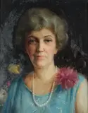 Ellen Sanders, Portrait of Jane Franklin, 1942, Oil on canvas