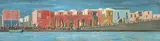 Aldo Pagliacci, A Large Religious Procession Along a Canal in Venice, Oil on canvas