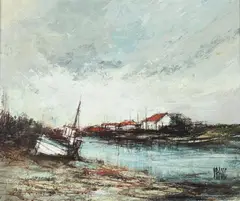 Francois Franc, St Trojan, Oil on canvas