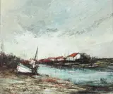 Francois Franc, St Trojan, Oil on canvas