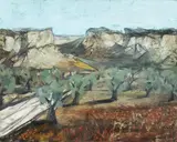 Charles Levier, Oliviers En Provence (France)