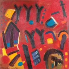 Armand Demeulemeester, Abstract, Oil on canvas Click here to view supplemental information for this lot.