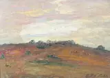 Cedar Hill by A. H. O. Rolle, D.C. (1919-1932, except 1925) and the Washington Watercolor Club (1930-1937), offered Feb 2013
