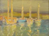 Sketch by A. H. O. Rolle, D.C. (1919-1932, except 1925) and the Washington Watercolor Club (1930-1937), sold Feb 2013
