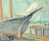 Sketch by A. H. O. Rolle, D.C. (1919-1932, except 1925) and the Washington Watercolor Club (1930-1937), offered Feb 2013
