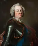 Jean-Baptiste van Loo, PORTRAIT OF CHARLES LENNOX, 2ND DUKE OF RICHMOND (1701-1750), circa 1740, We have the engraving in my collection of Mezzotints in the Prints Room. (Signed) C