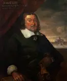 Portrait of "John Elliot the Apostle of the Indians by English School, Oil on canvas Click here to view supplemental information for this lot., offered Feb 2013