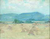 Haystacks by A. H. O. Rolle, D.C. (1919-1932, except 1925) and the Washington Watercolor Club (1930-1937), offered Feb 2013