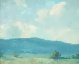 Blue Ridge Mountains by A. H. O. Rolle, D.C. (1919-1932, except 1925) and the Washington Watercolor Club (1930-1937), sold Feb 2013