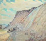 A. H. O. Rolle, Steam Shovel, D.C. (1919-1932, except 1925) and the Washington Watercolor Club (1930-1937)
