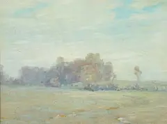 A. H. O. Rolle, Meadow in Virginia, D.C. (1919-1932, except 1925) and the Washington Watercolor Club (1930-1937)