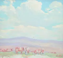 A. H. O. Rolle, Summer Day, D.C. (1919-1932, except 1925) and the Washington Watercolor Club (1930-1937)