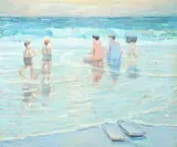 A. H. O. Rolle, Bathers, D.C. (1919-1932, except 1925) and the Washington Watercolor Club (1930-1937)