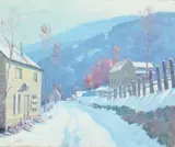 A. H. O. Rolle, WINTER HARPER'S FERRY, on verso