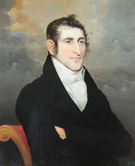 Portrait of Ship'S Captain Joshua Heyward by Samuel Lovett Waldo, Oil on wood panel, sold Feb 2013