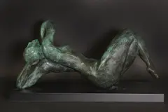 Peter Lyell Robinson, Peter Lyell Robinson (b.1962), a patinated bronze figure