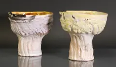 Simon Carroll, Simon Carroll (1964-2009), two earthenware yunomi