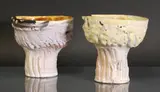Simon Carroll, Simon Carroll (1964-2009), two earthenware yunomi