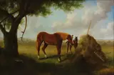 Jan Mortel, Untitled, oil on panel 41 x 61cm