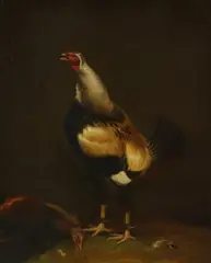 Thomas Weaver, Untitled, oil on canvas laid on board 68.5 x 55.5cm